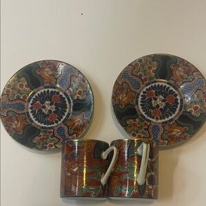 Hand Crafted Multicolor Dinnerware Set